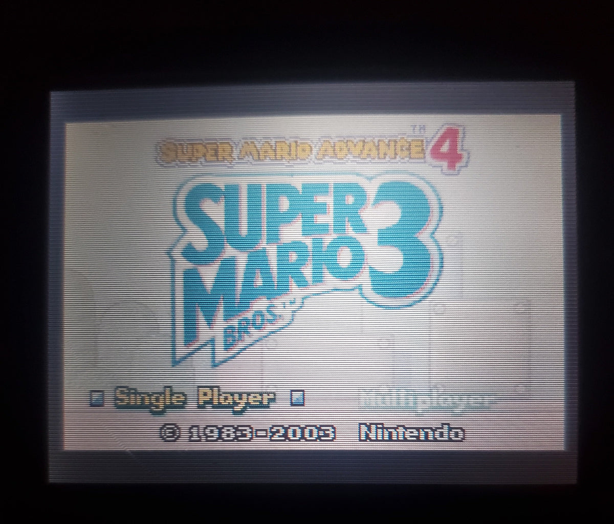 Super Mario Bros 3 and E-Reader Levels GBA Video Game Boy Advance