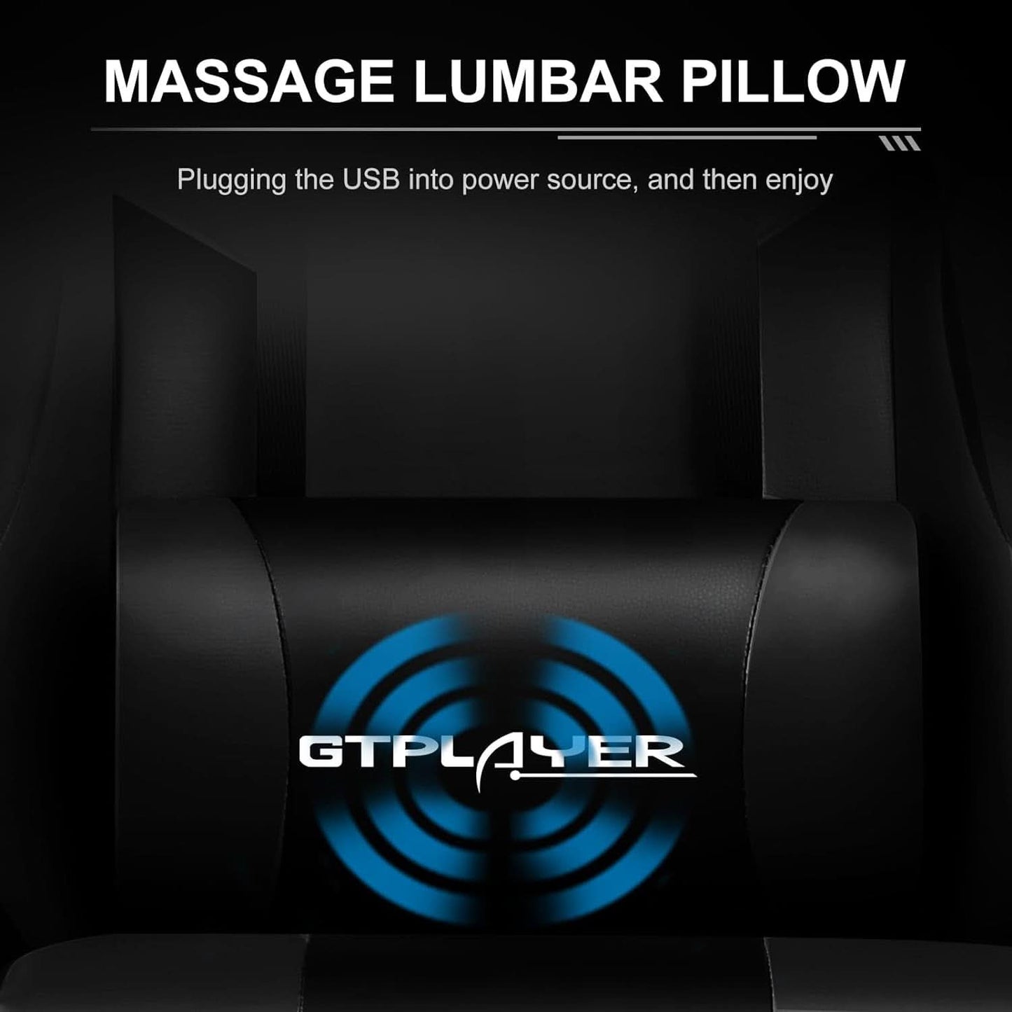 Gaming Chair With Footrest And Lumbar Support Ergonomic
